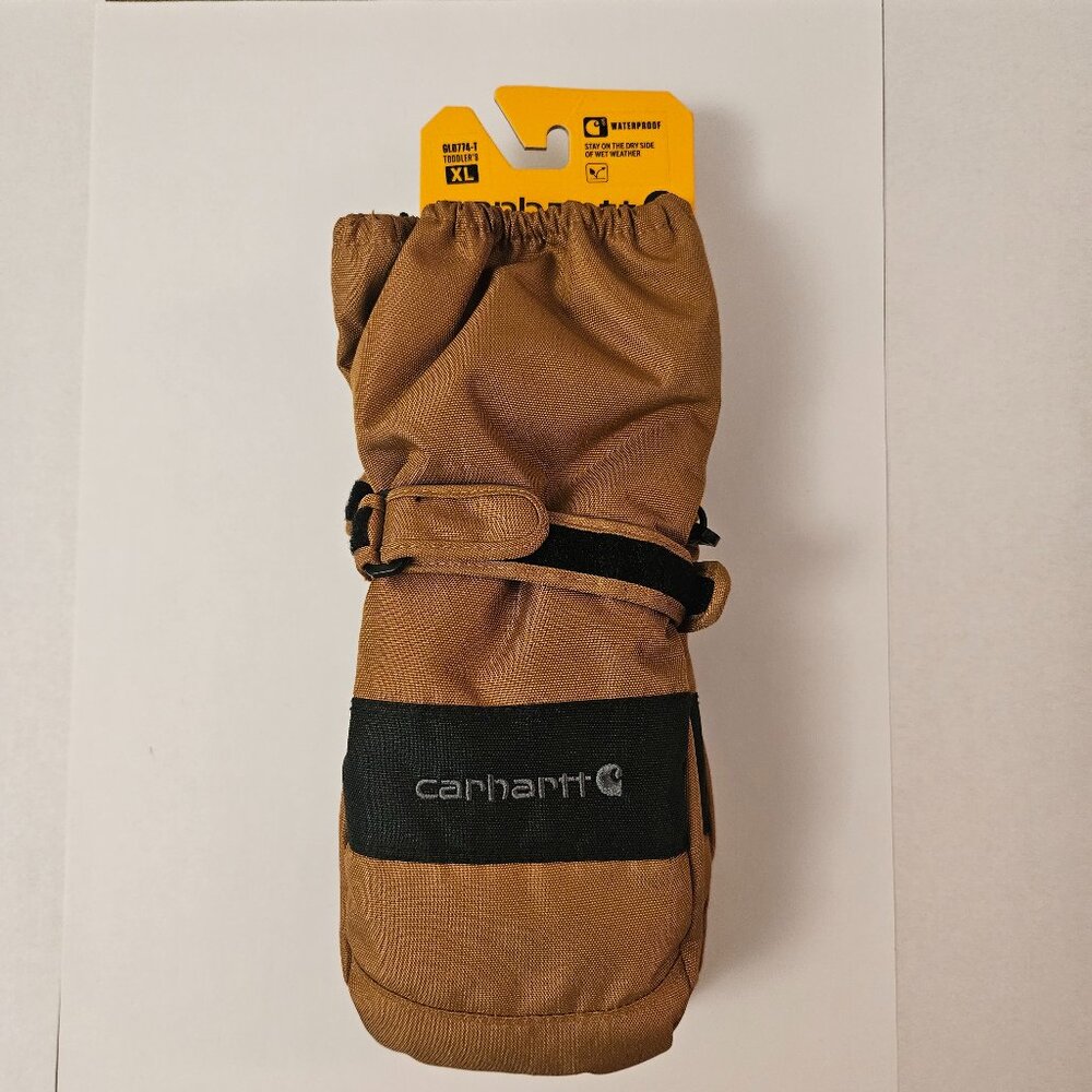 Carhartt Toddler Mitten Size XL Waterproof Zip Cuff